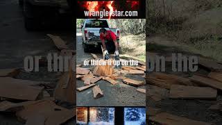 Two days of heat from one log