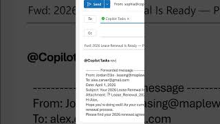 Turn Emails into Finished Tasks | Copilot Tasks