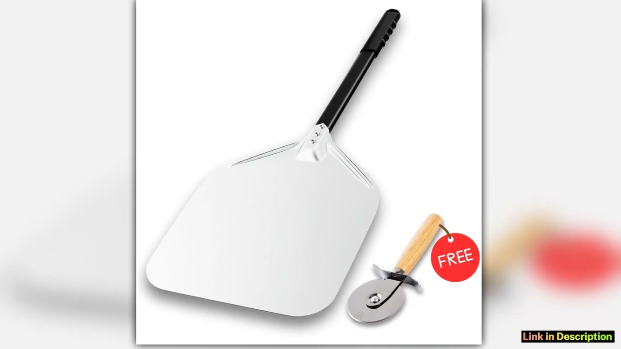 12 13 14 Pizza Peel Long Handle Super Smooth Paddle Lightweight Pizza Turning Outdoor Oven Accessor