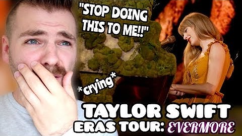 First Time EVER Reacting to Taylor Swift: The Eras Tour | Part 3: Evermore | REACTION!