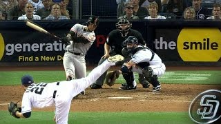 SF@SD: Padres turn strike-'em-out, throw-'em-out DP