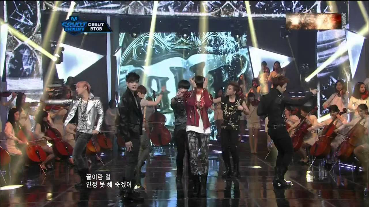 [HD] BTOB - Imagine + Insane (Hot Debut) @ 120322 Mnet M Countdown