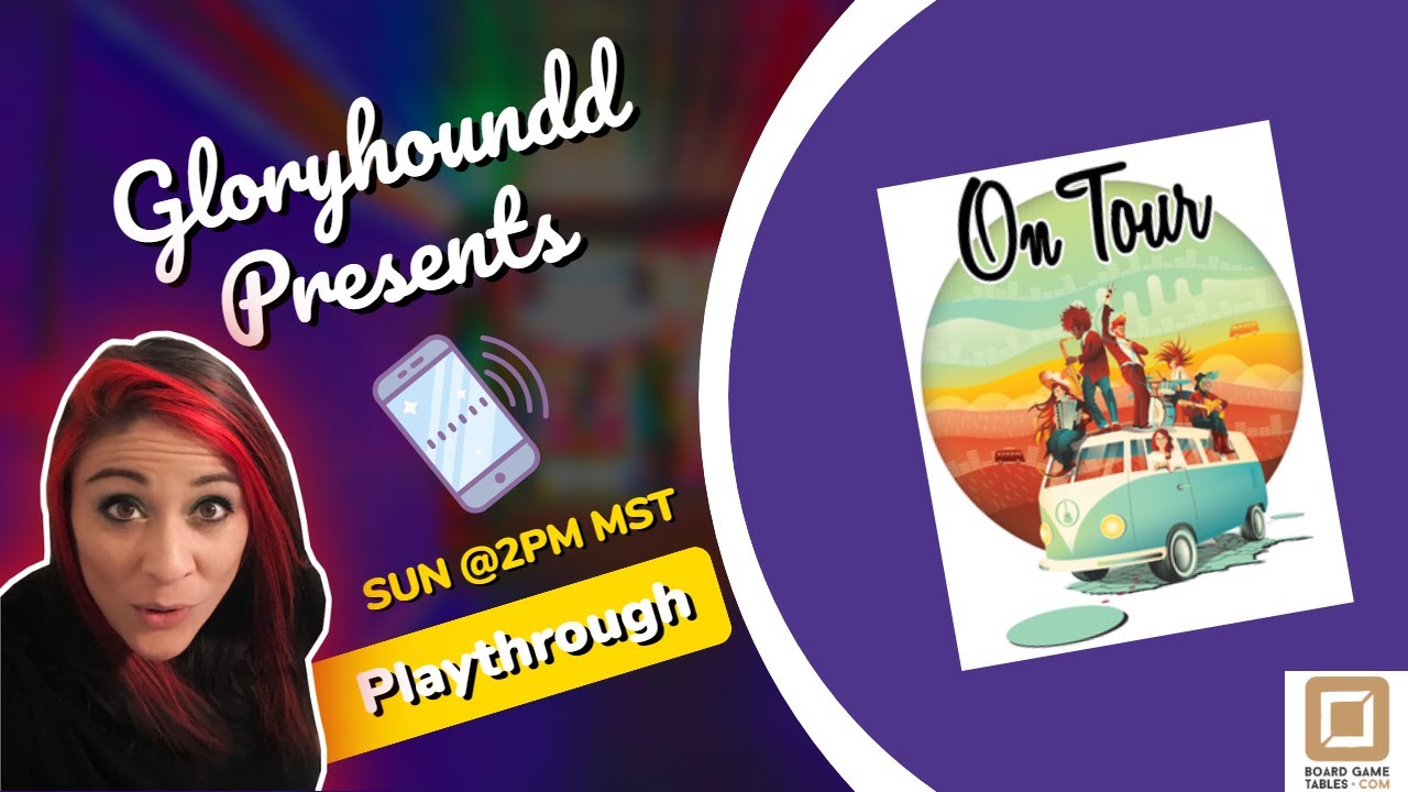 GloryHoundd goes On Tour - Board Game Apps Playthrough