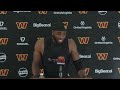 OLB Odafe Oweh Speaks To The Media After The First Padded Practice | Washington Commanders