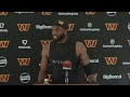 OLB Odafe Oweh Speaks To The Media After The First Padded Practice | Washington Commanders
