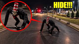 if you ever see the cat in the hat spider in your neighborhood... RUN AWAY AS FAST AS YOU CAN!
