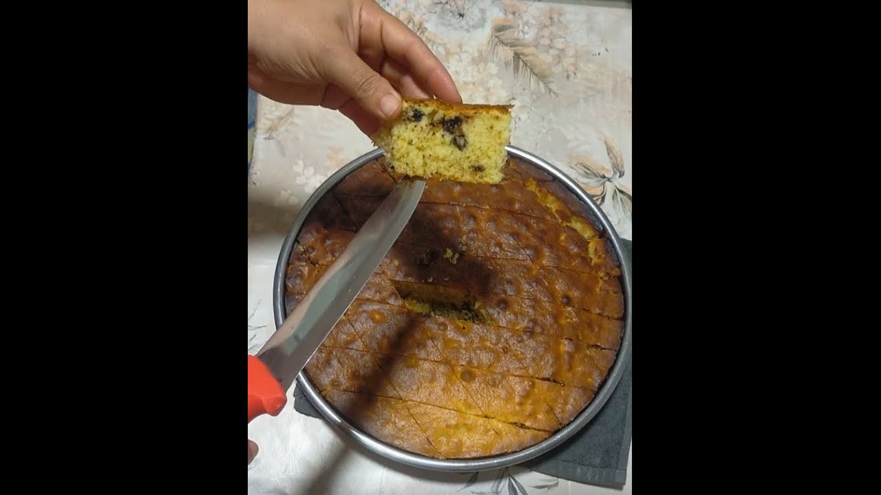 Evde Pratik Damla Çikolatalı Kek Tarifi #shorts
