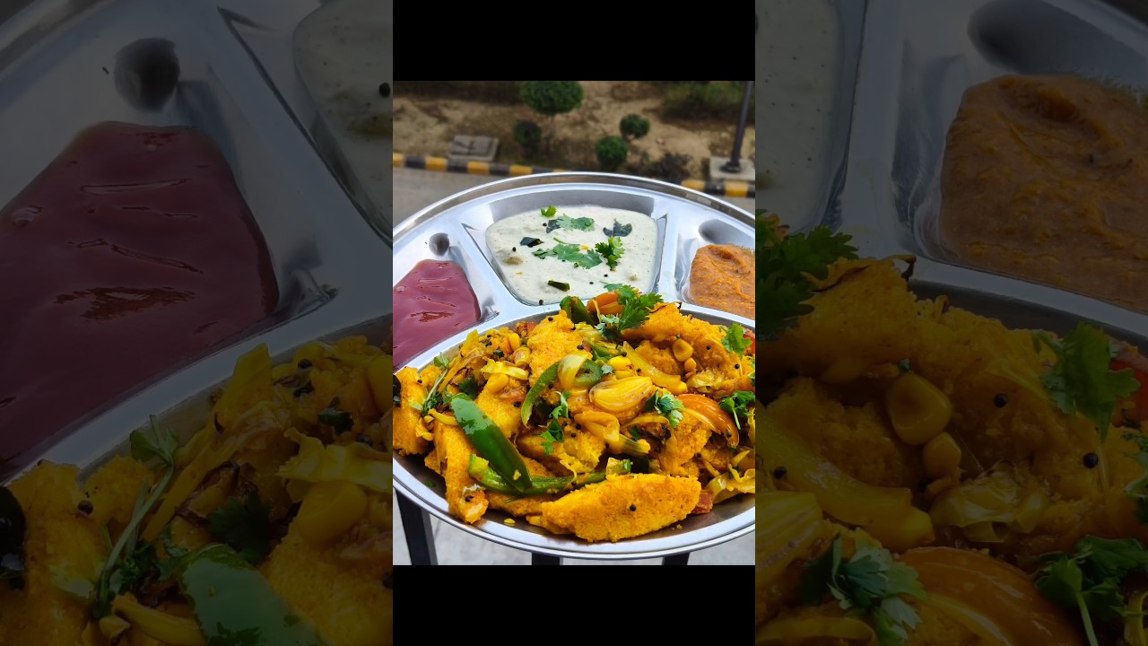 “Vegetable Loaded Fried Idli | Kids & Family Favourite!”