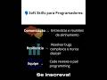 Soft Skills para programadores #aprender #programação #softskills
