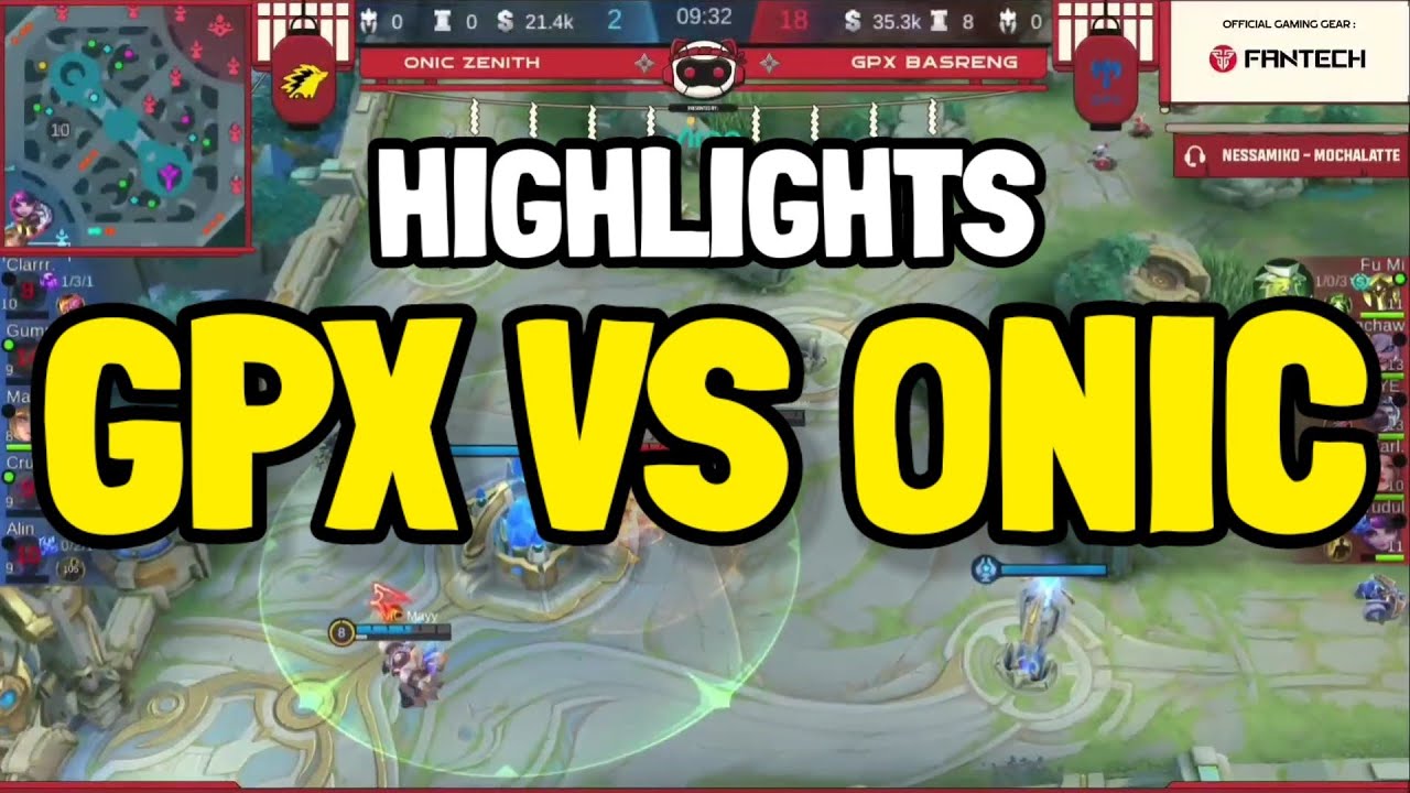 HIGHLIGHTS GPX VS ONIC UNIPIN LADIES SERIES