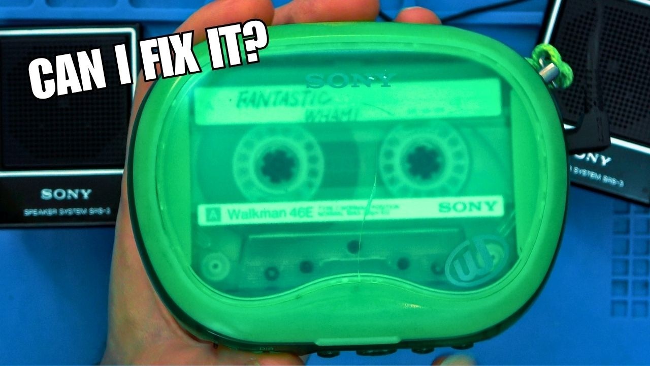 Restoring a Rare Sony WM-EQ3 Japanese Exclusive Walkman - YouTube