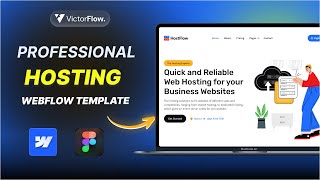 Create a Powerful Hosting or SaaS Website in Webflow | HostFlow Template