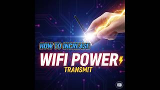 How to increase window pc wifi adapter transmit power screenshot 5