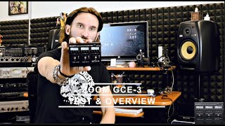 Zoom GCE 3 TestampOverwiev Guitar and Bass