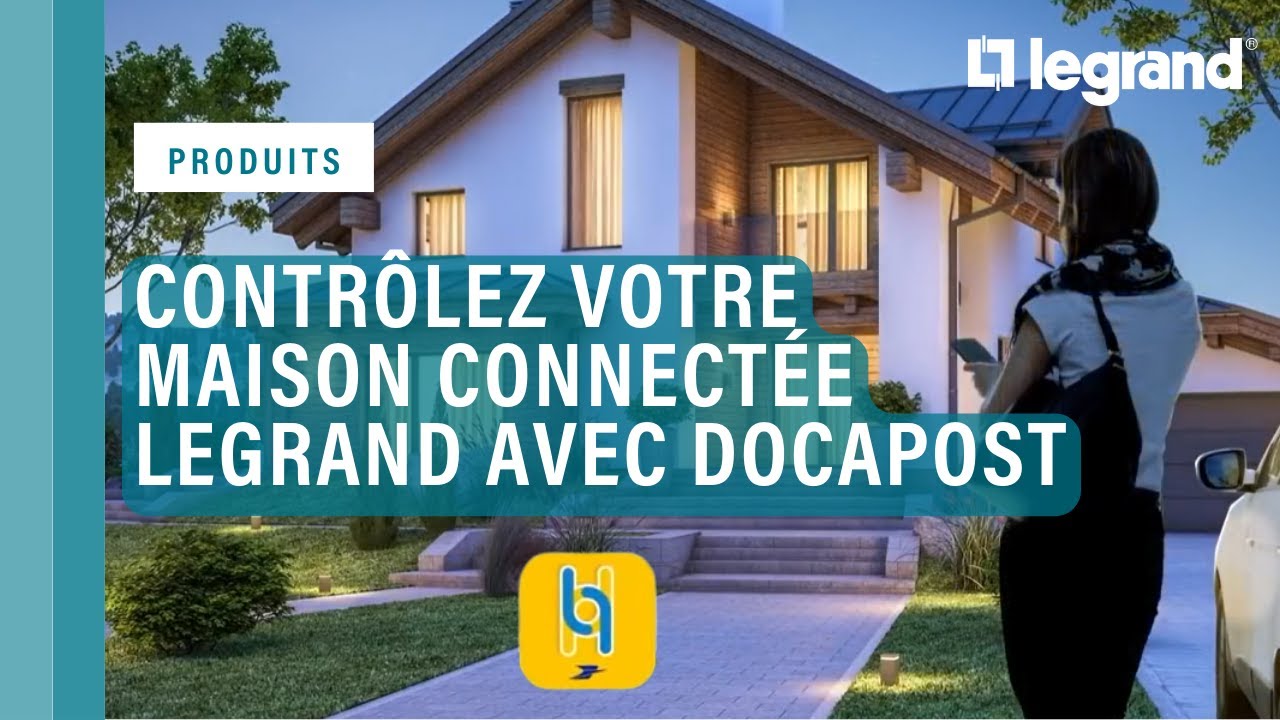 Découvrez la maison simplement connectée avec Céliane™ with Netatmo de Legrand et Docapost