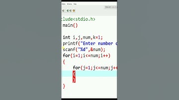 C Language Pattern 2 #shorts #youtubeshorts #viral