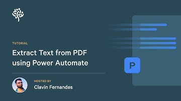 How to extract text from a PDF using Power Automate