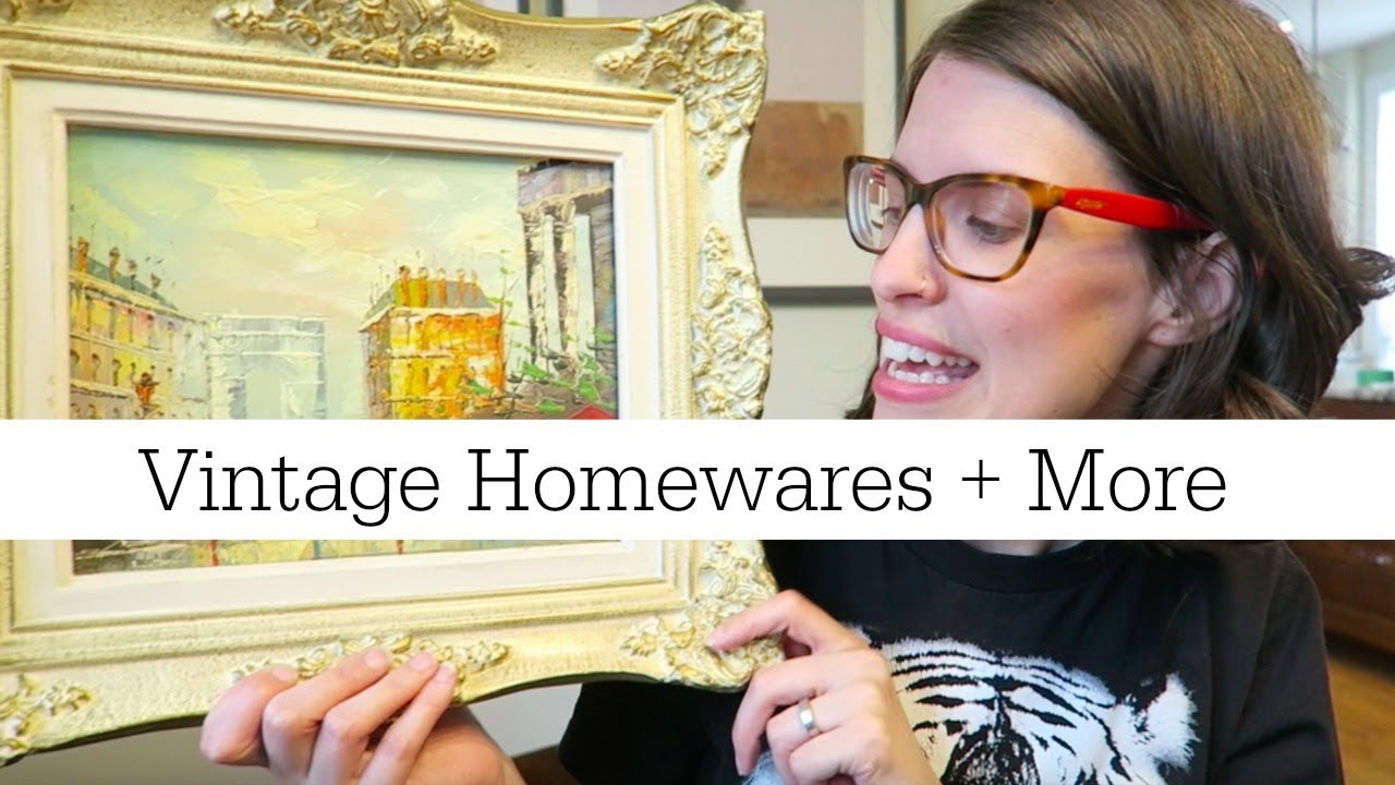 Huge Thrift Haul May 2018 | Vintage Home Decor, Books and More - YouTube Huge Thrift Haul May 2018 | Vintage Home Decor, Books and More - YouTube