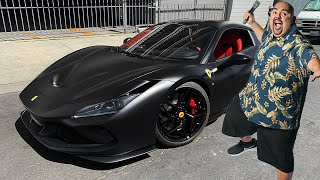 FLuffy Picks up his Charger & RDB Shoes, Ferrari F8 MURDERED.