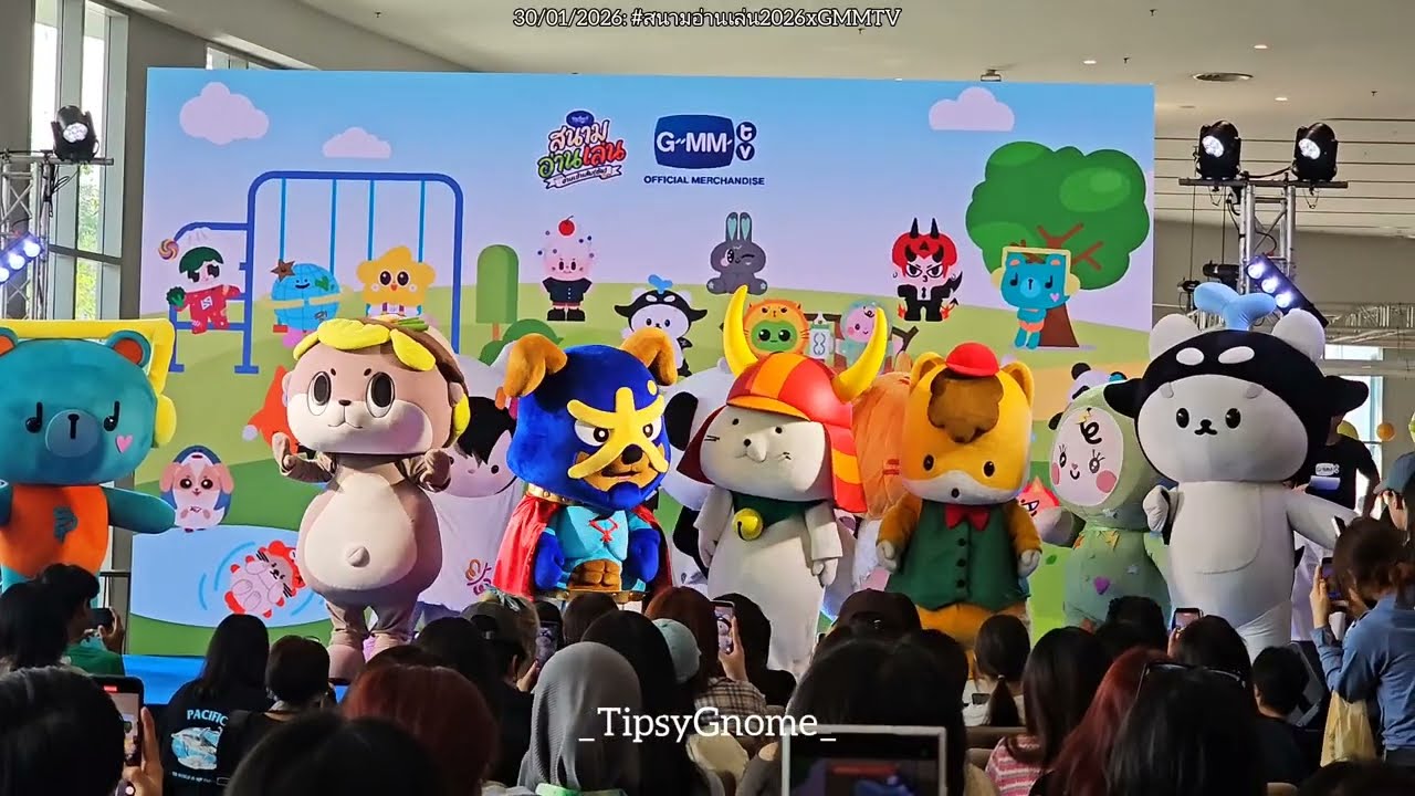 30-01-2026 GMMTV Mascot X Japan Local Character #สนามอ่านเล่น2026xGMMTV #POLCASAN