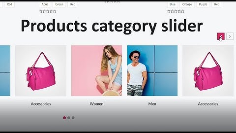How to create product category slider in woocommerce | wordpress
