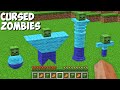 What is the CURSED WAY TO SPAWN ZOMBIES in Minecraft ? HOW TO SUMMON CURSED ZOMBIE !