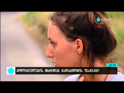 პოლიციელების მხრიდან გადაცდომის ფაქტები