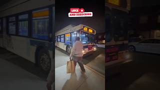 Free Bus rides are over 😢🚎  #funny #shorts #mta #comedy #free