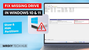 Fix Missing Drive in Windows 11 | Hide & Unhide Partitions Easily