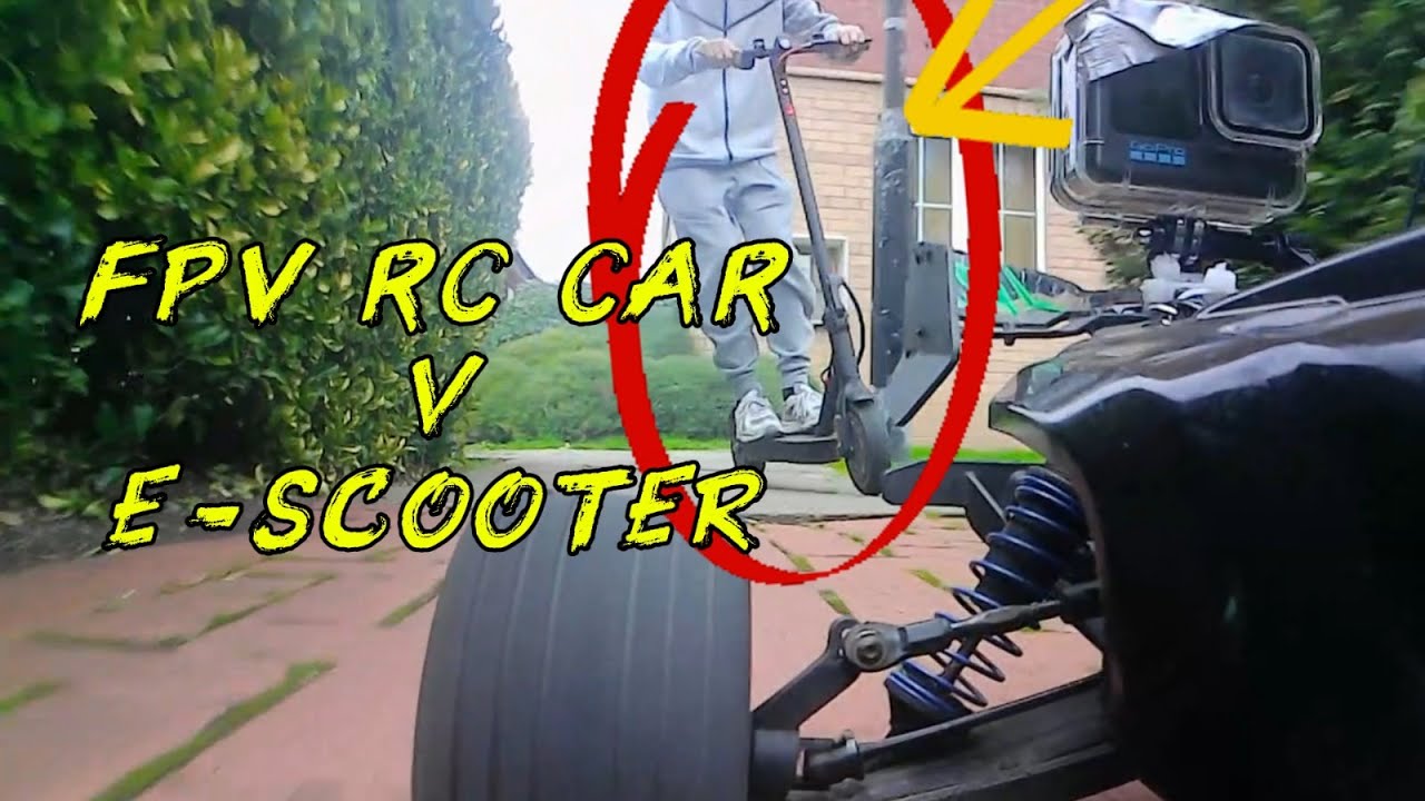 Long Range RC Car VS Bully Kids On Scooters