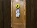 toallero de girasol hecho con limpiapipas #diy