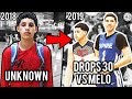 He Went From Unknown Hooper To Dropping 30 VS LAMELO BALL Playing On Julian Newman Team!