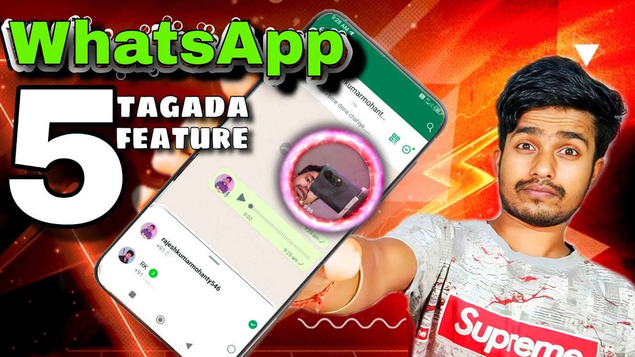 5 NEW WHATSAPP FEATURES EVERY USER SHOULD KNOW🔥|| How to use WhatsApp new features 