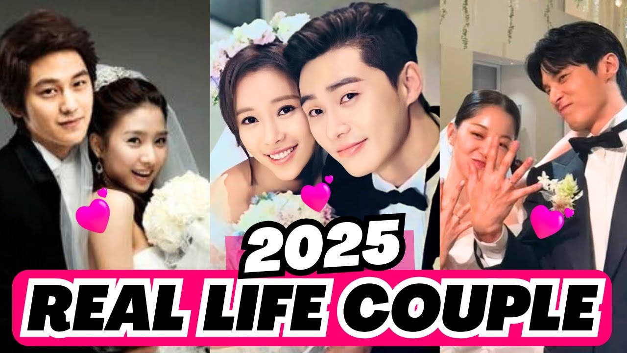💕ТОП-20 КОРЕЙСКИХ АКТЕРОВ — ПАР В РЕАЛЬНОЙ ЖИЗНИ 2025 ГОДА💍