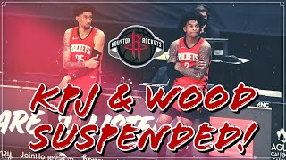 Rockets SUSPEND Kevin Porter Jr. & Christian Wood!