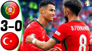 Portugal Vs Turkey 3-0 - All Goals And Highlights - Euro 2024
