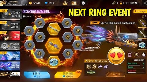 Next Universal Ring Event in Free Fire | New Bizon Skin Ring Event Confirm Date | FF New Event Tamil