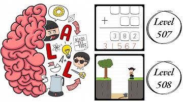 Brain Test All Star : Level 507 , 508 – How to Solve? (Walkthrough)