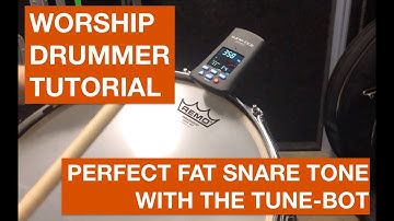 Tune-Bot | Tune Guide - Snare Tutorial | Worship Drummer Tutorial