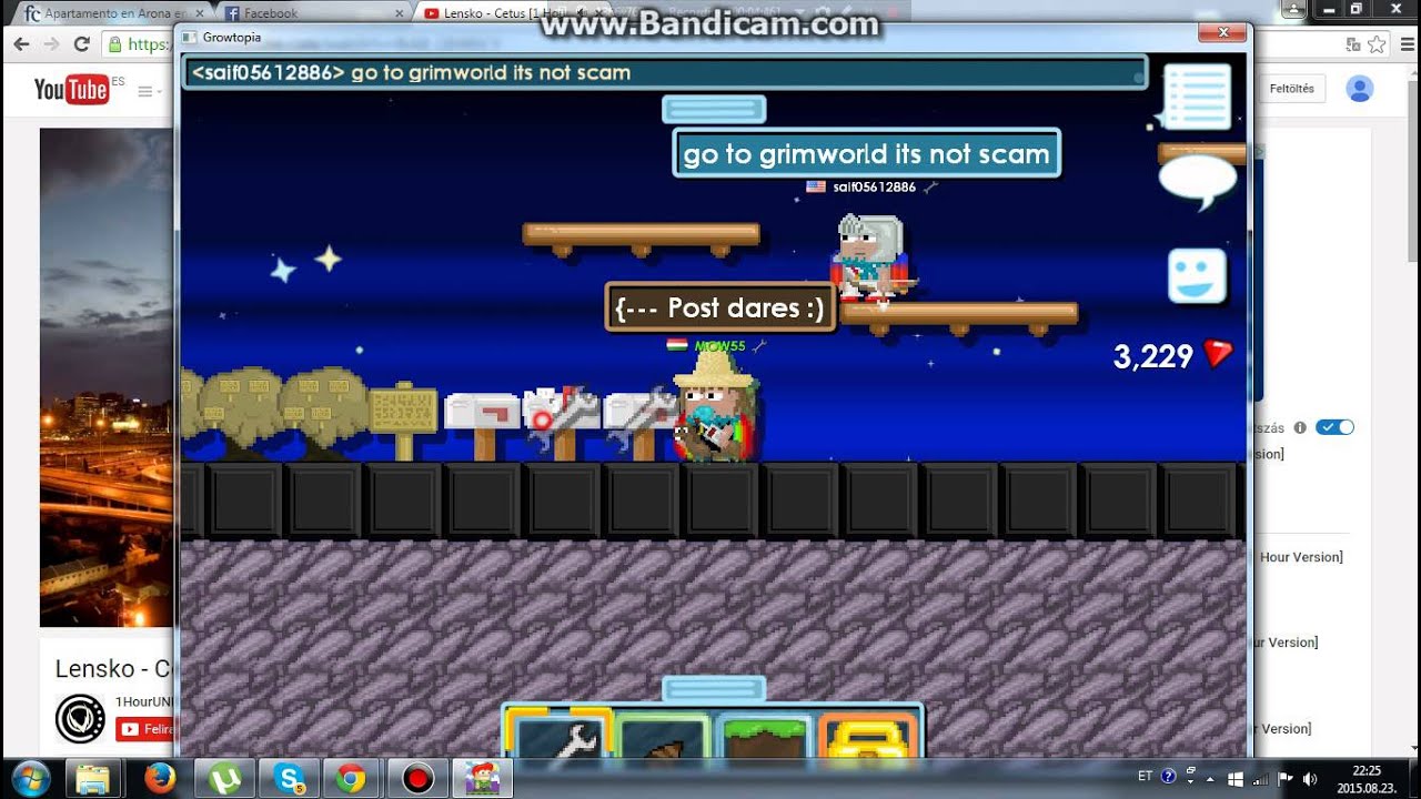 Funny video 2! GrowTopia app fixed too!!! 