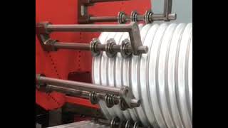 large diameter spiral corrugated culvert pipe machine