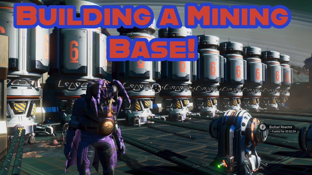 Building a Mining Base on No Man's Sky! - YouTube
