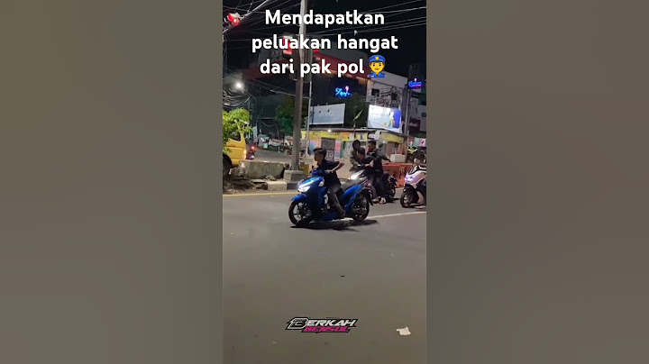 Liat belakang bang, nanti kenak pelukan pak polll #dragbike #balapliar #vario