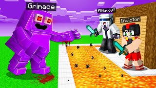 1000 GRIMACE SHAKE vs SAFE BASE in Minecraft 😱 MCDONALDS vs APOCALYPSE screenshot 5