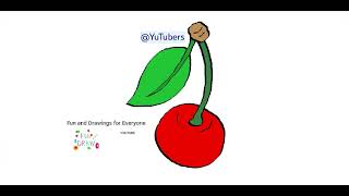 Как да нарисувате череши 🍒