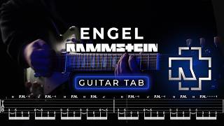 Rammstein - Engel (Main Riff Guitar Lesson) + Slow TAB