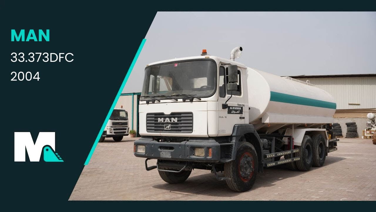 Man 33.373DFC 6x4 Water Truck | 2004