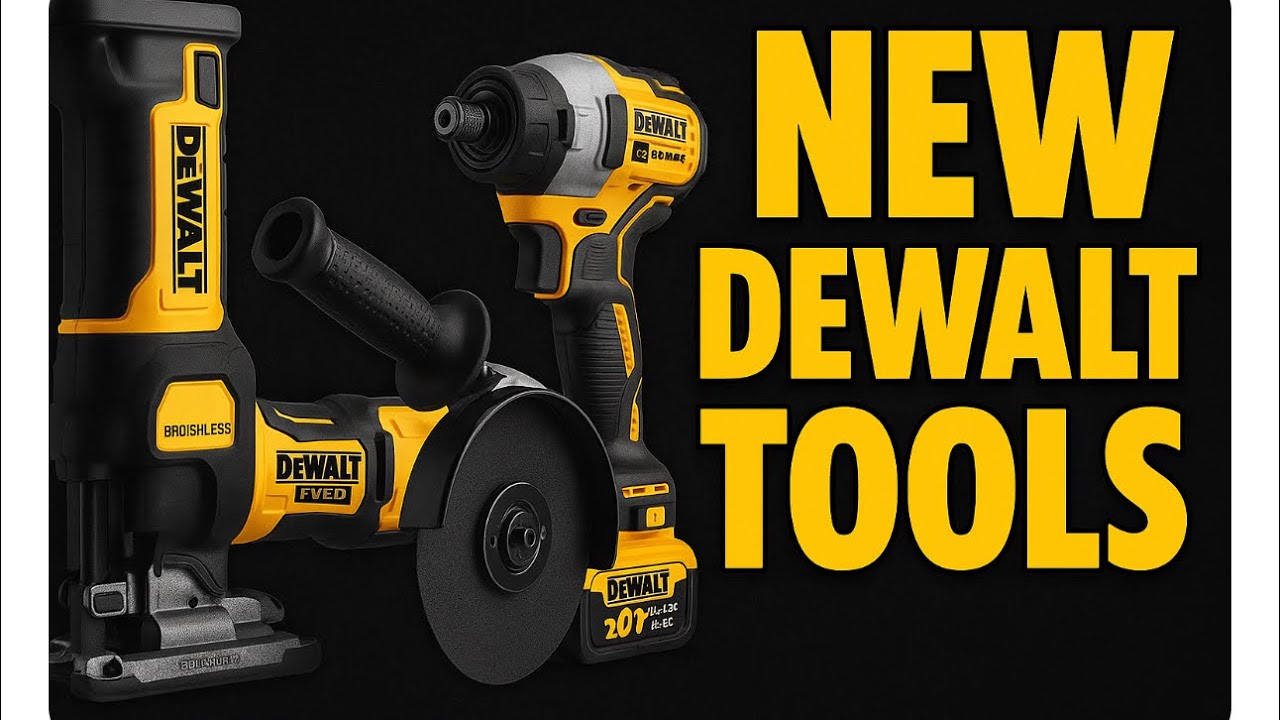 6 Newest Dewalt Tools Going Into 2026