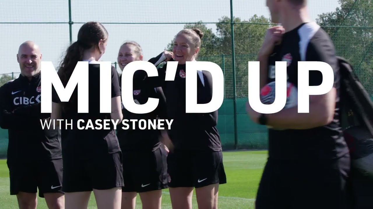Mic'd Up | Casey Stoney | Go BTS of 