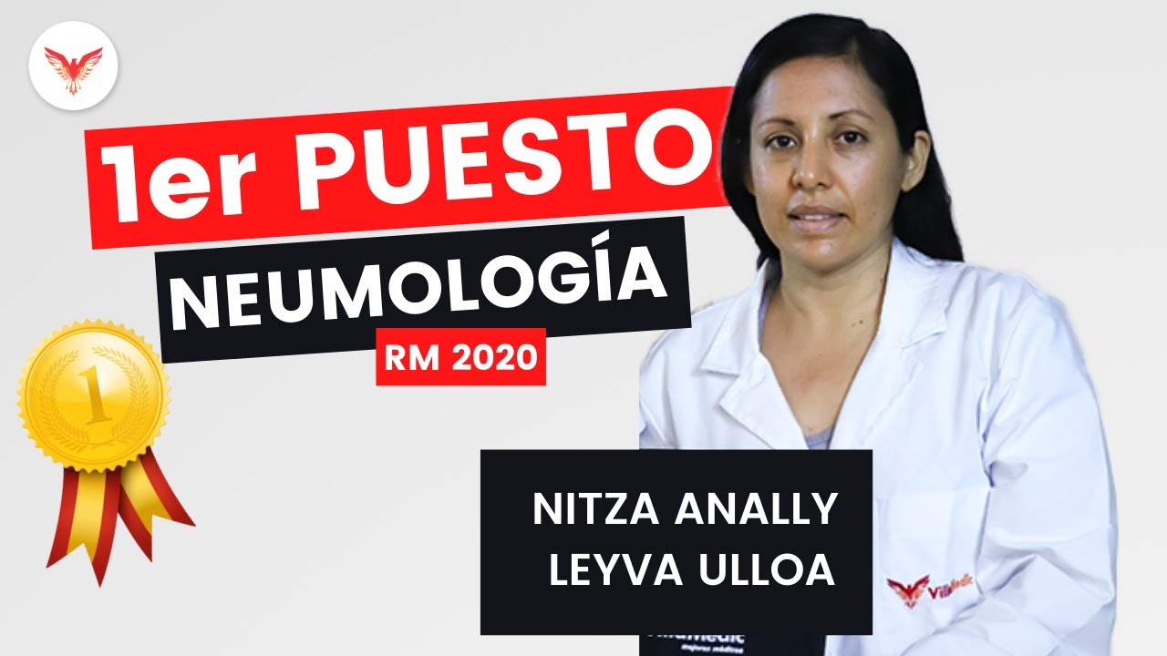 RM 2020 - 1er PUESTO NEUMOLOGÍA | VILLAMEDIC